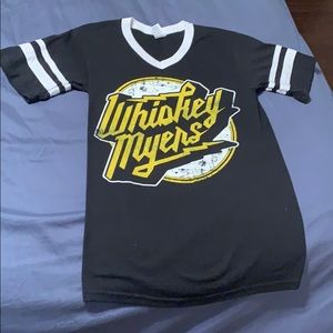 Concert tee from the band Whiskey Myers.